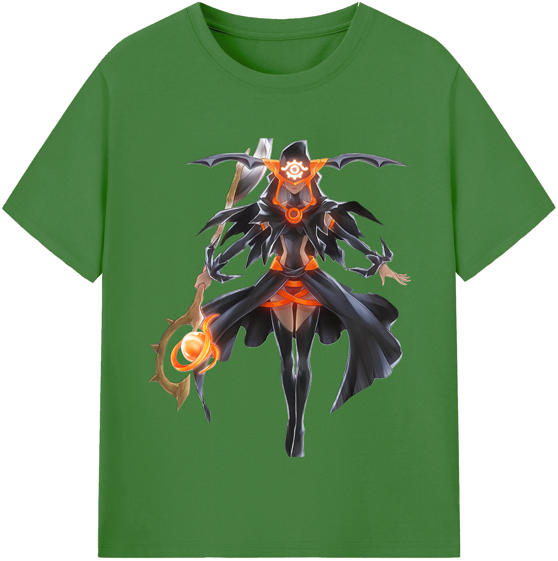 （画像用） 遊☆戯☆王 Yu-Gi-Oh! レディースカジュアルプリントTシャツ（綿100％）